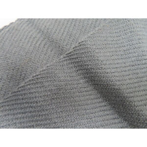 NEW Gray SOFT Lands End Scarf 68" by 30" Fringe Cash Touch Acrylic ITALY